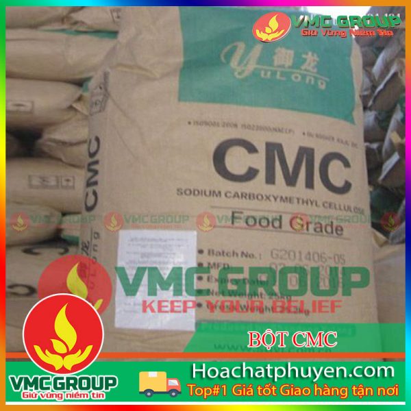 BỘT CMC - SODIUM CARBOXYMETHYL CELLULOSE BAO 25KG TRUNG QUỐC