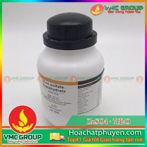ZINC SULFATE HEPTAHYDRATE – ZnSO4 · 7H2O LỌ 500G TRUNG QUỐC