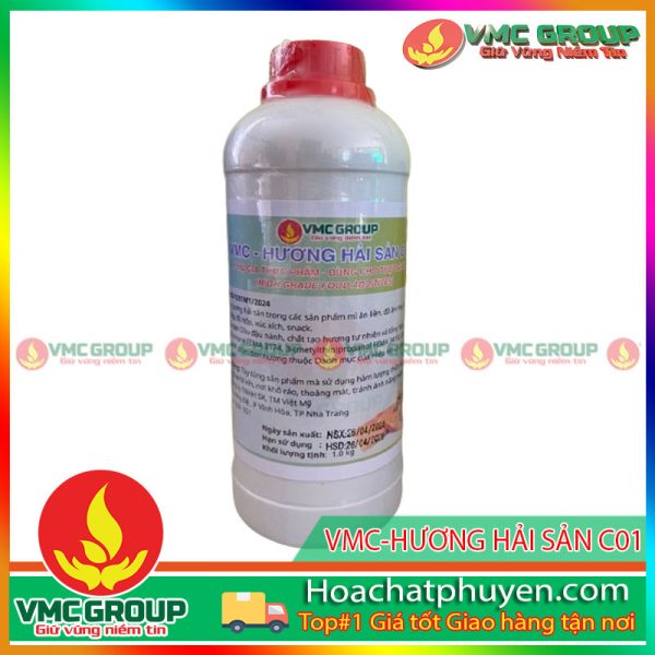 VMC- HƯƠNG HẢI SẢN C01 DẠNG NƯỚC QUY CÁCH CHAI 1KG XUẤT XỨ VMC GROUP